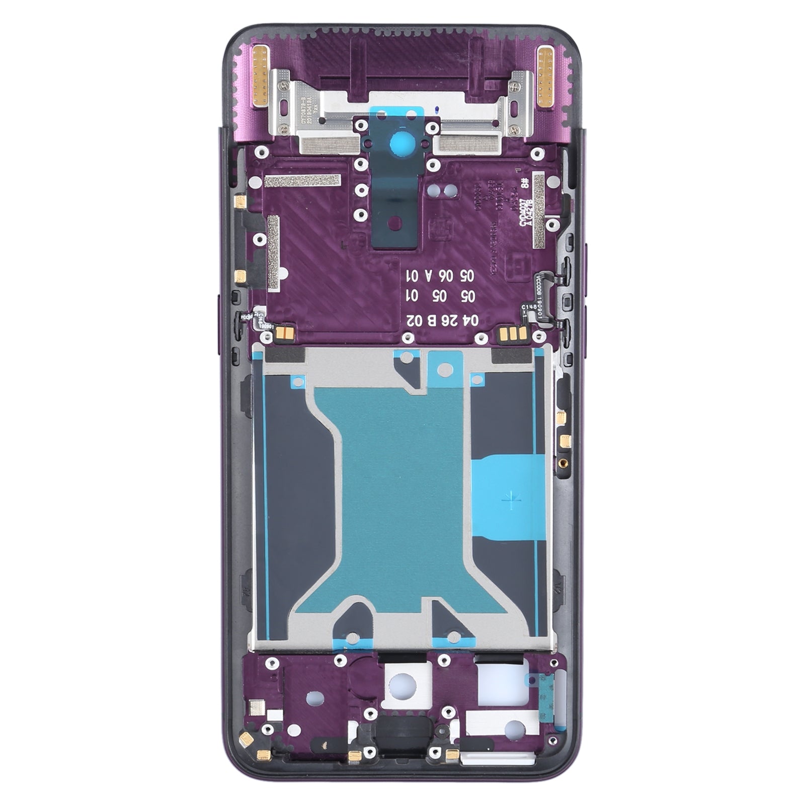 Châssis Châssis Intermédiaire LCD Oppo Find X CPP171.PAFM00 Rouge