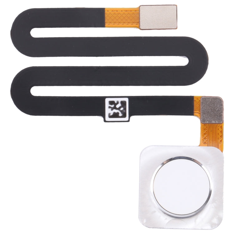 Cable Flex del Sensor de Huellas Dactilares Para Meizu Note 9 (Blanco)