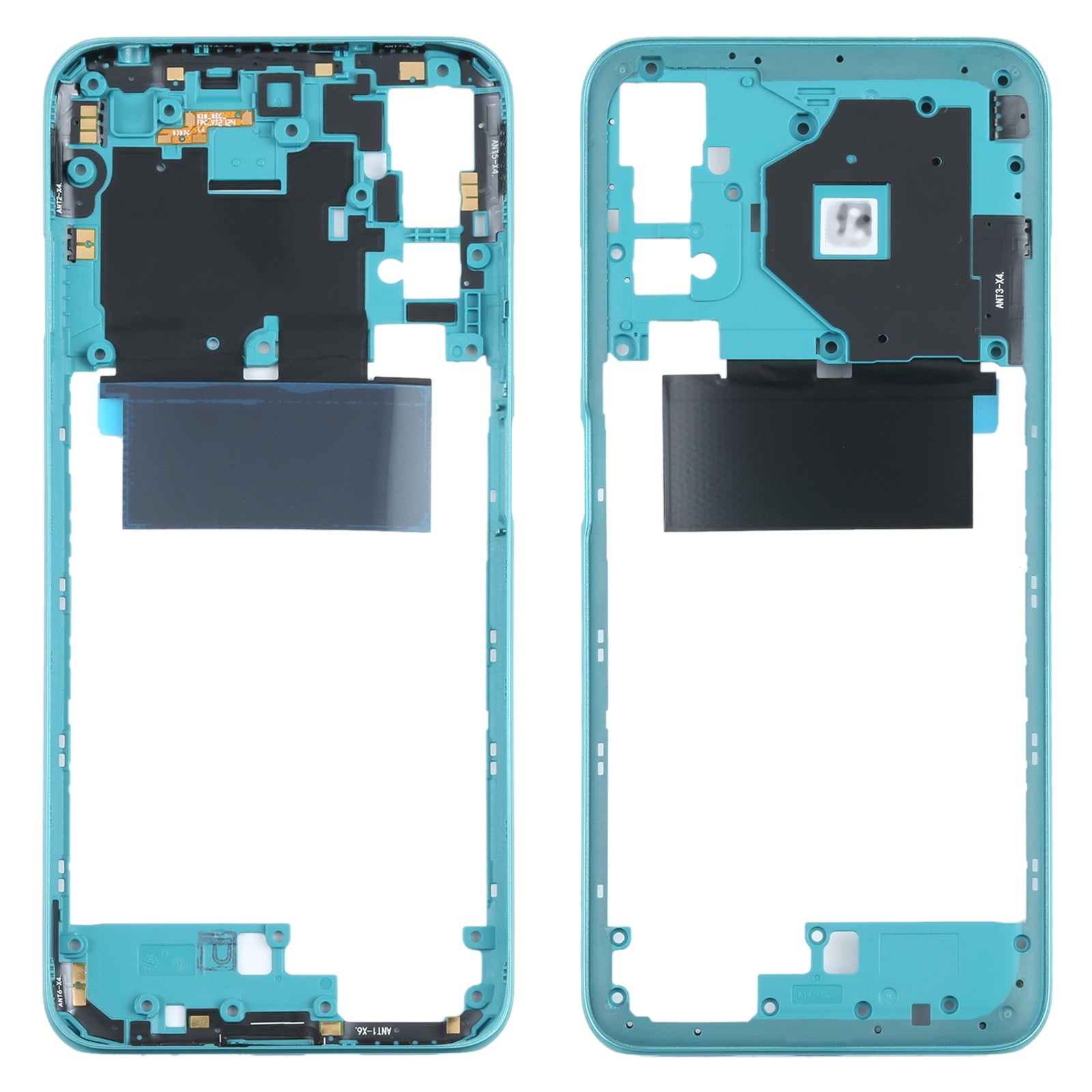 Chasis Marco Intermedio LCD Xiaomi Redmi Note 10 5G M2103K19G M2103K19C Verde