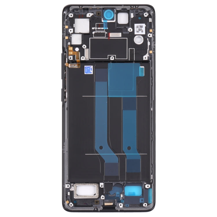 Plaque de lunette de cadre LCD de boîtier avant d'origine pour Xiaomi Civi (noir)