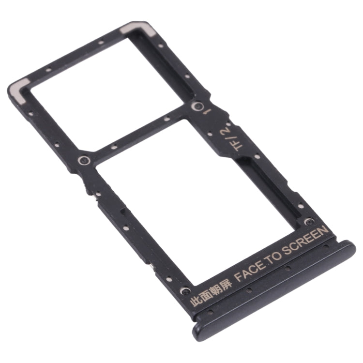 Carte SIM + carte SIM / plateau de carte Micro SD pour Xiaomi Poco X3 GT 21061110AG (noir)