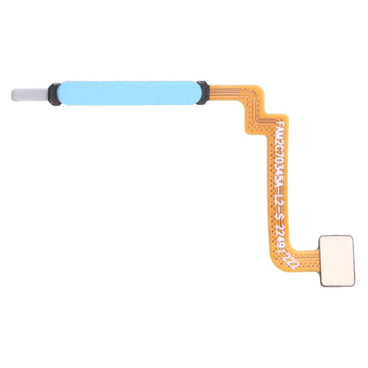 Câble flexible de capteur d'empreintes digitales pour Xiaomi Redmi Note 10 5G / Redmi Note 10T 5G M2103K19G M2103K19C (bleu bébé)