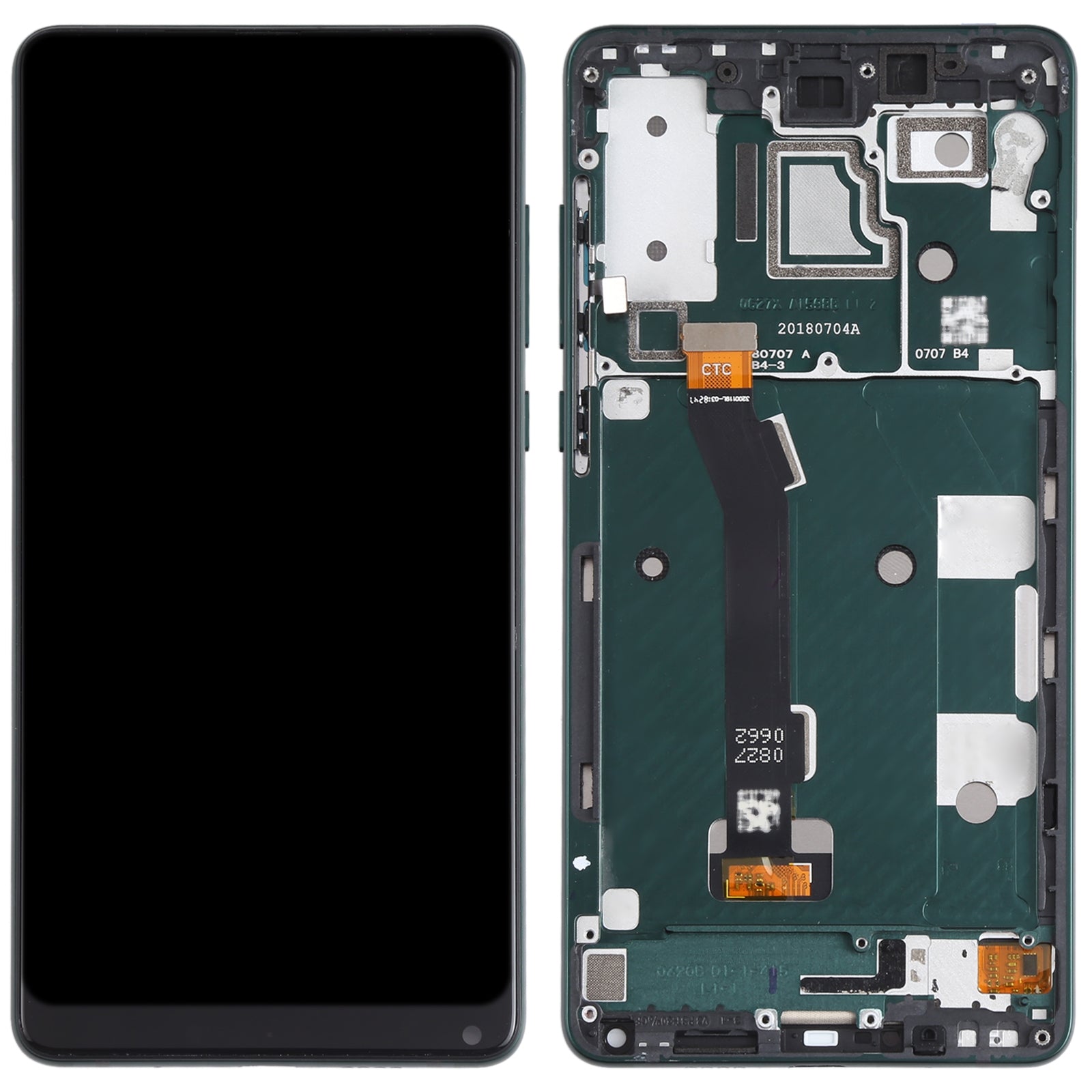 Ecran Complet LCD + Tactile + Châssis Xiaomi MI Mix 2S Vert