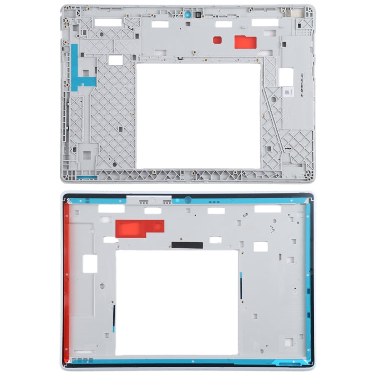 Plaque de lunette de cadre de boîtier avant d'origine pour Lenovo Tab M10 HD TB-X505 X505F TB-X505L X505 (Blanc)