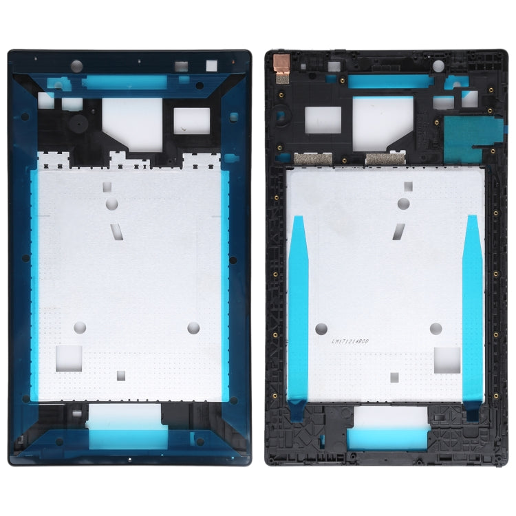 Plaque de lunette de cadre LCD de boîtier avant d'origine pour Lenovo Tab 4 8.0 TB-8504X TB-8504F (noir)