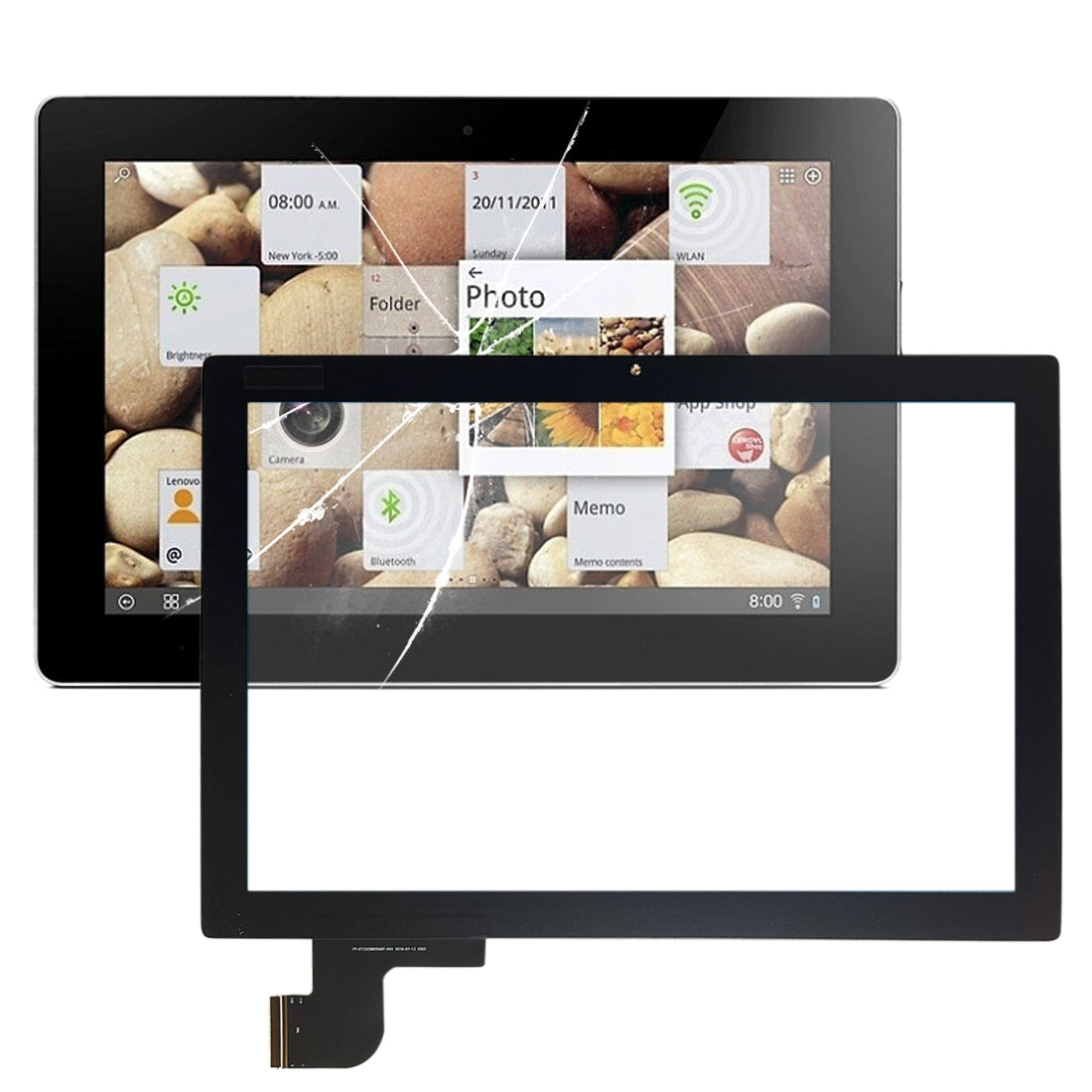 Touch Screen Digitizer Lenovo iDeapad Miix 5 / MIIX510-12 Black
