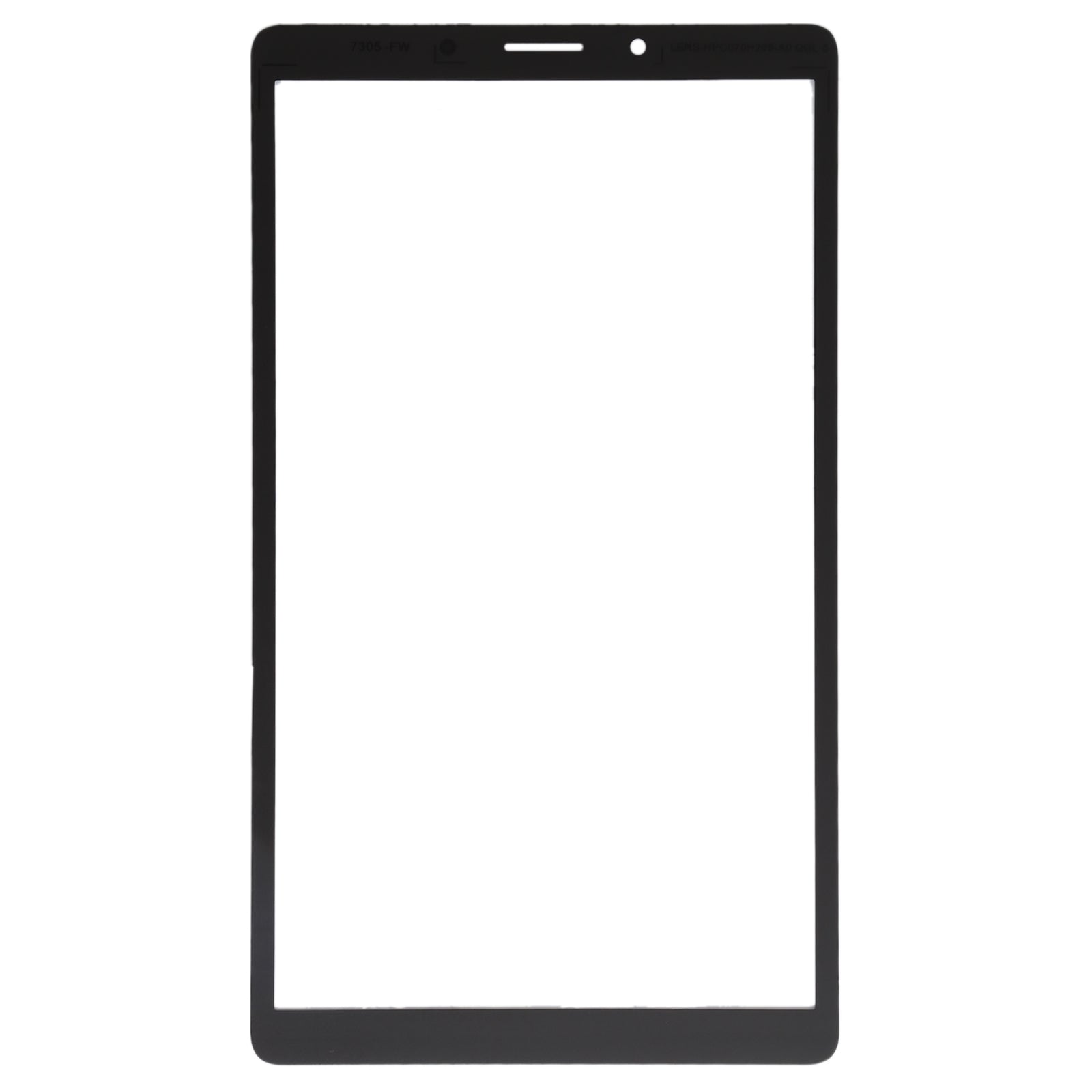 Outer Glass Front Screen Lenovo Tab M7 TB-7305 Black