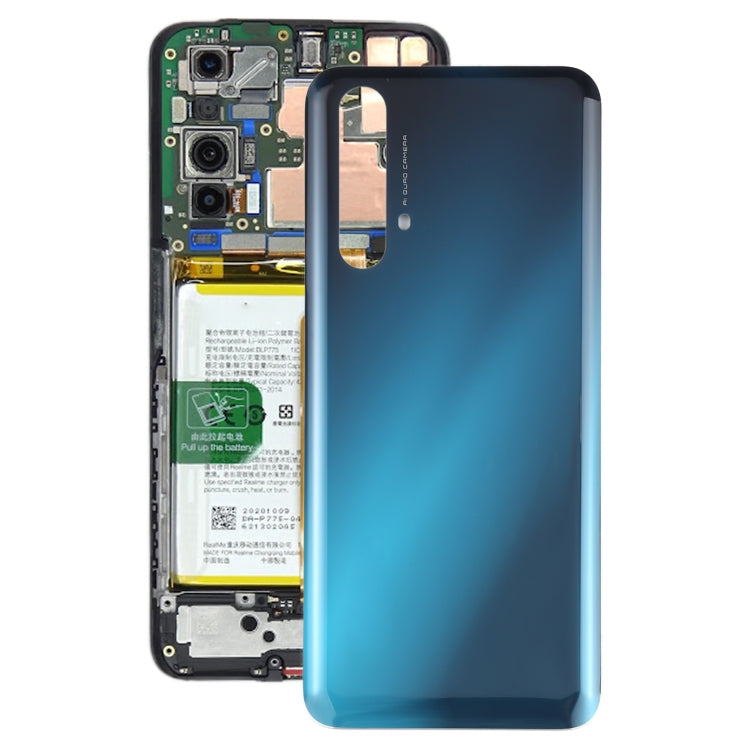 Coque arrière de batterie pour Oppo Realme X3 / Realme X3 SuperZoom (Bleu)
