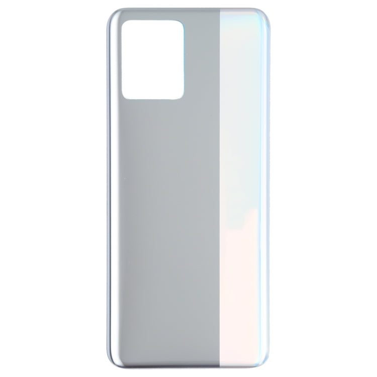 Coque Arrière de Batterie pour Oppo Realme 8 4G RMX3085 (Argent)