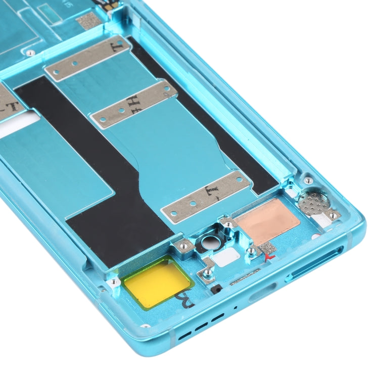 Placa de Bisel de Marco de la LCD Original de la Carcasa Delantera TCL 20 Pro 5G (Azul)