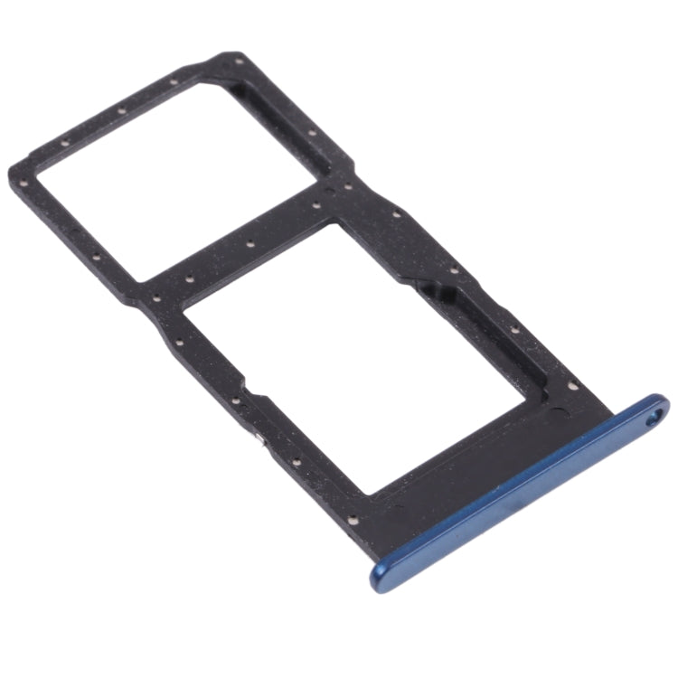 Carte SIM + Carte SIM / Plateau de Carte Micro SD pour Huawei Enjoy 20 5G (Bleu)