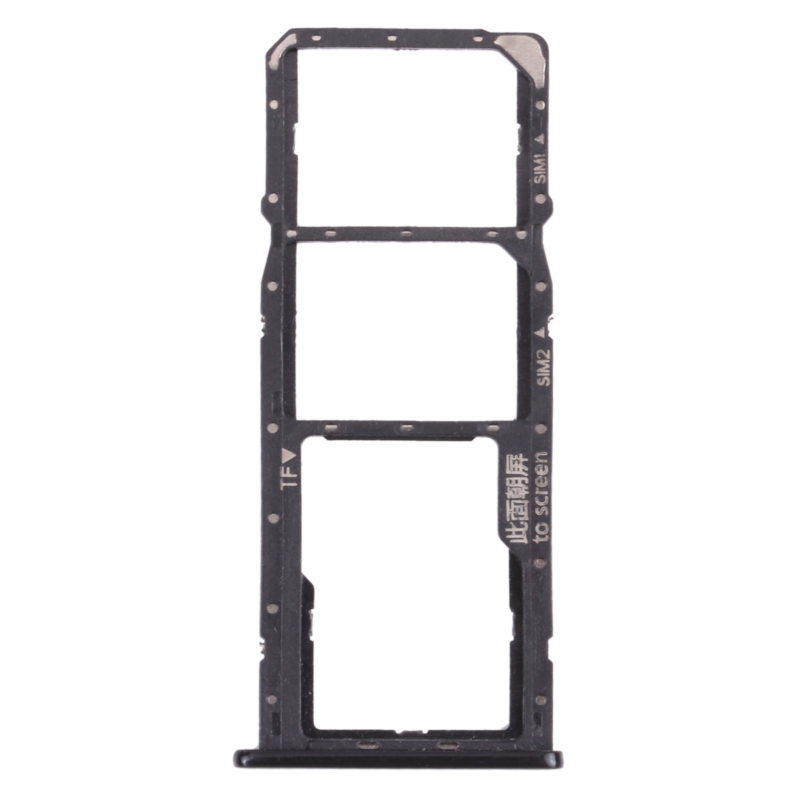 Bandeja Porta SIM / Micro SD Huawei Y7 2018 Negro