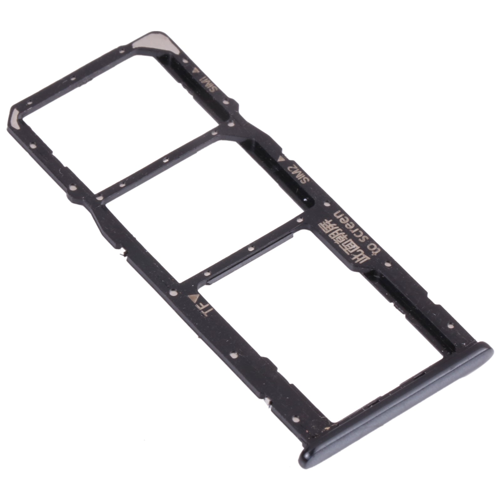 SIM / Micro SD Holder Tray Huawei Nova 2 Lite / Y7 Prime 2018 Black