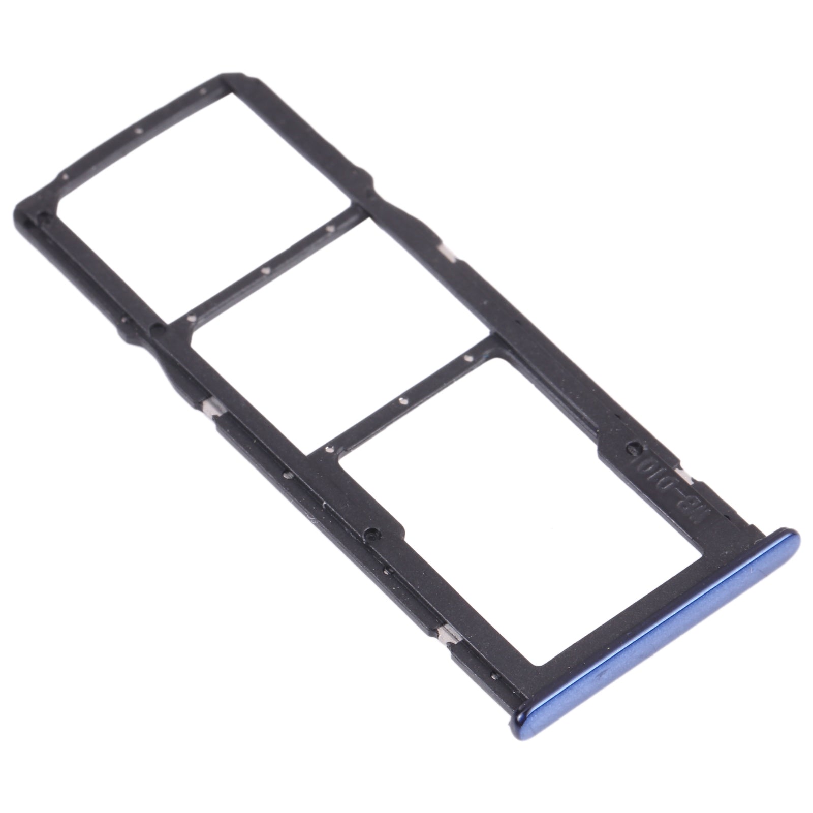 SIM / Micro SD Holder Tray Huawei Y7 Pro 2018 Blue