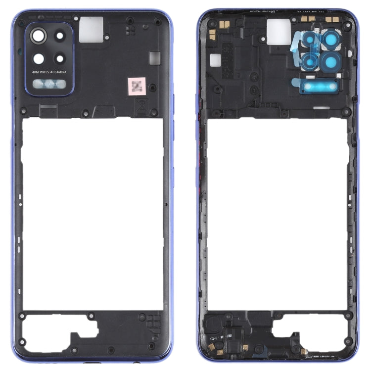 LG Q52 / K62 Middle Frame Bezel Plate (Blue)