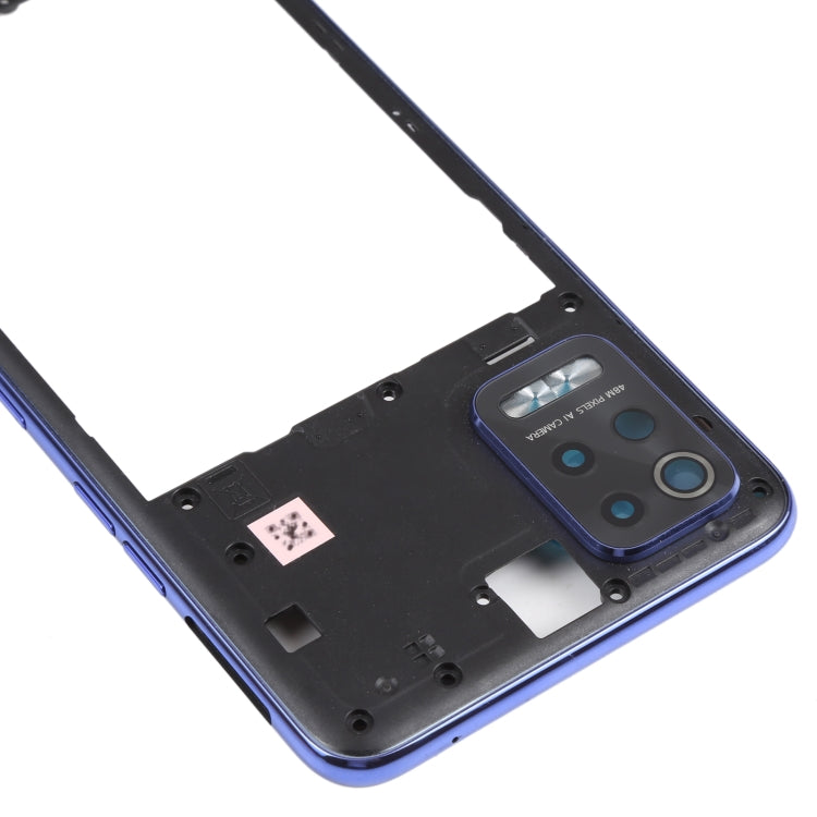 Plaque de cadre intermédiaire pour LG Q52 / K62 (Bleu)