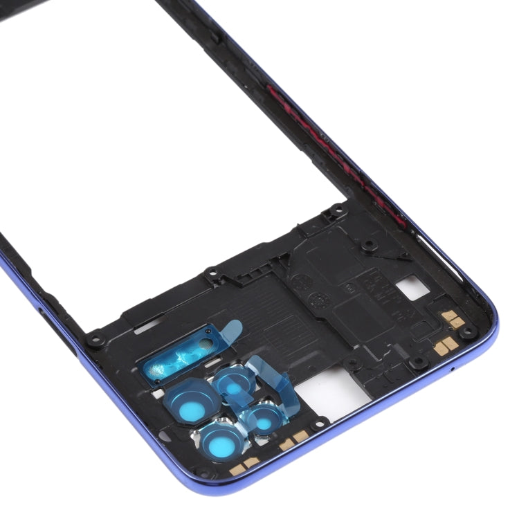Plaque de cadre intermédiaire pour LG Q52 / K62 (Bleu)