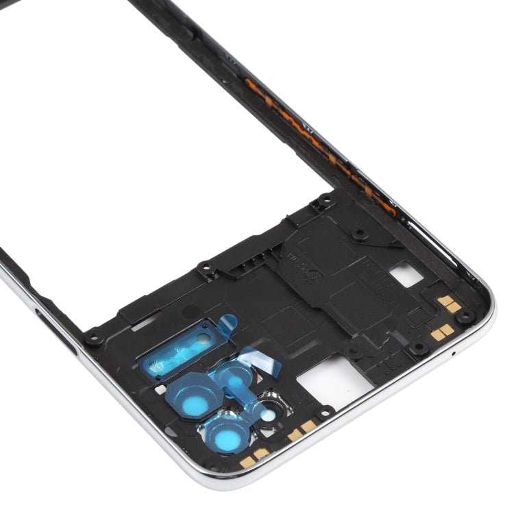 LG Q52 / K62 Middle Frame Bezel Plate (Silver)