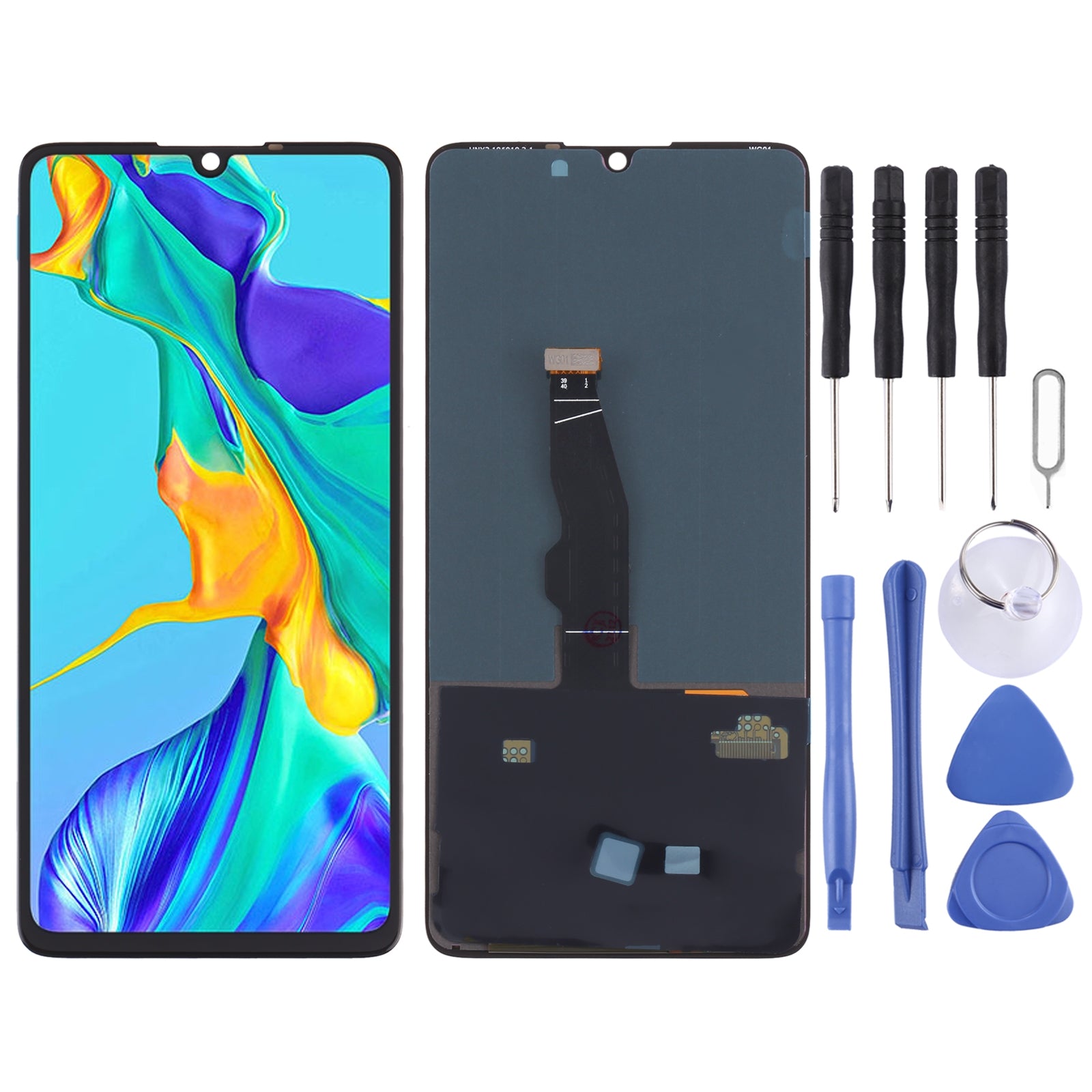 LCD Screen + Digitizer Touch Oled Huawei P30