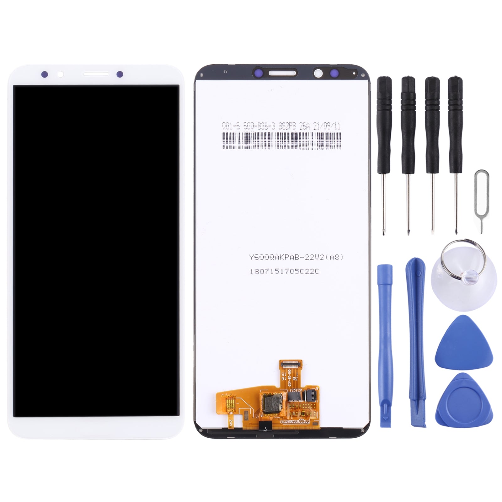 LCD Screen + Touch Digitizer Huawei Y7 Pro 2018 White