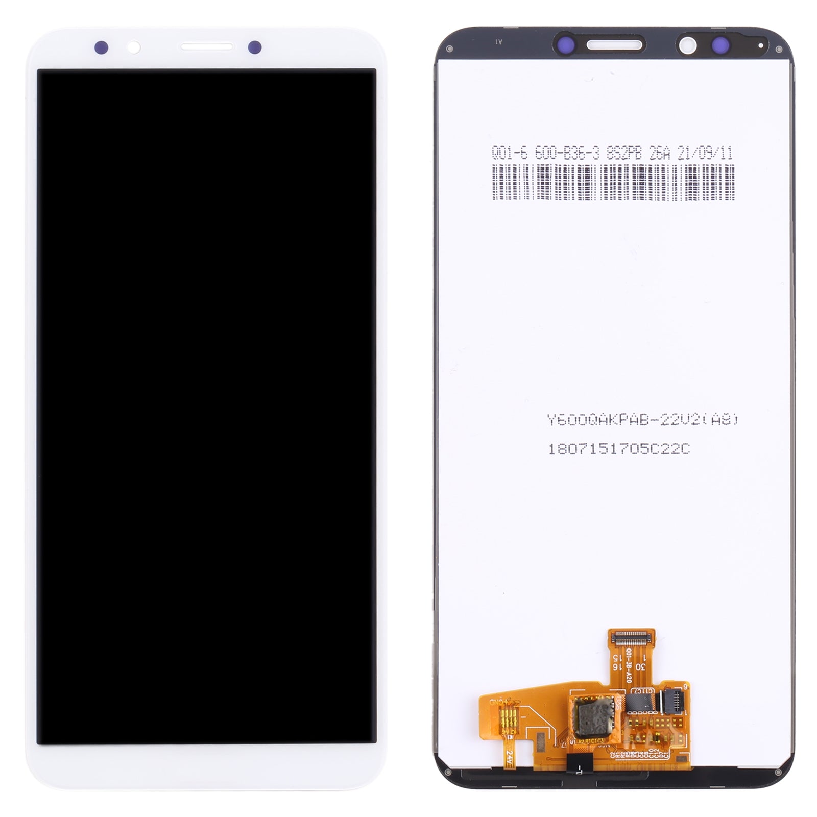 Ecran LCD + Vitre Tactile Huawei Y7 Pro 2018 Blanc