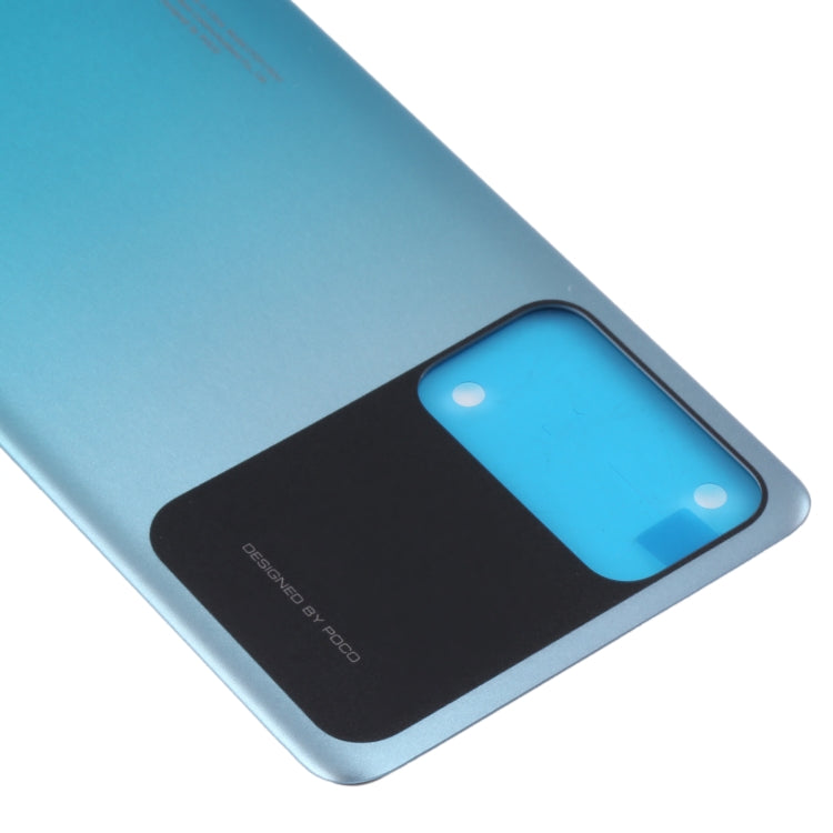 Cache arrière de batterie d'origine pour Xiaomi Poco M4 Pro 5G (Bleu)