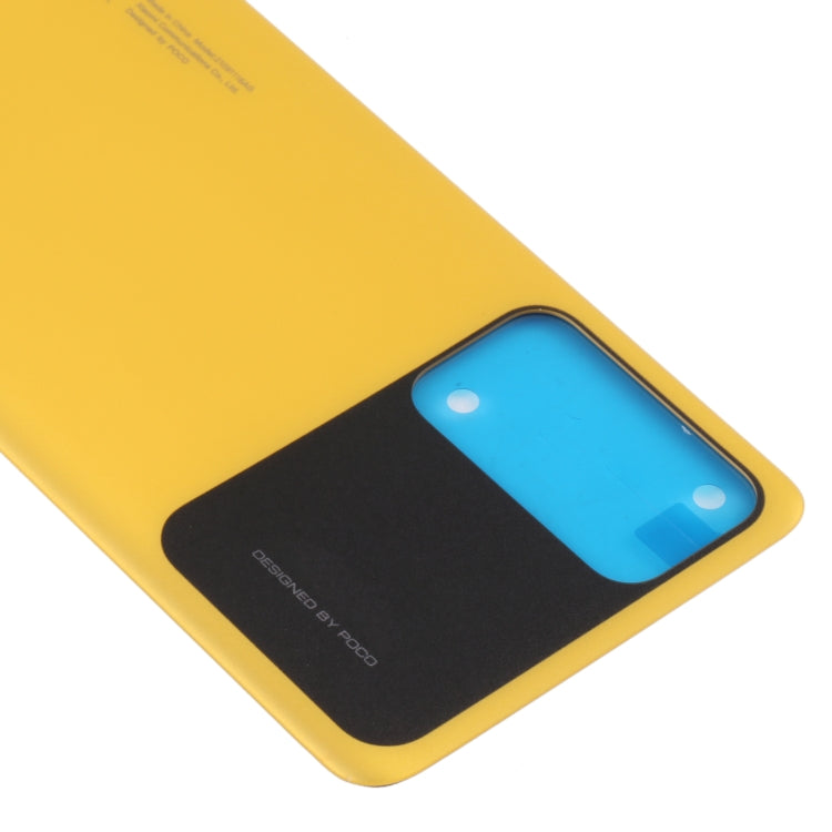 Tapa Trasera de la Batería Original Para Xiaomi Poco M4 Pro 5G (Amarillo)