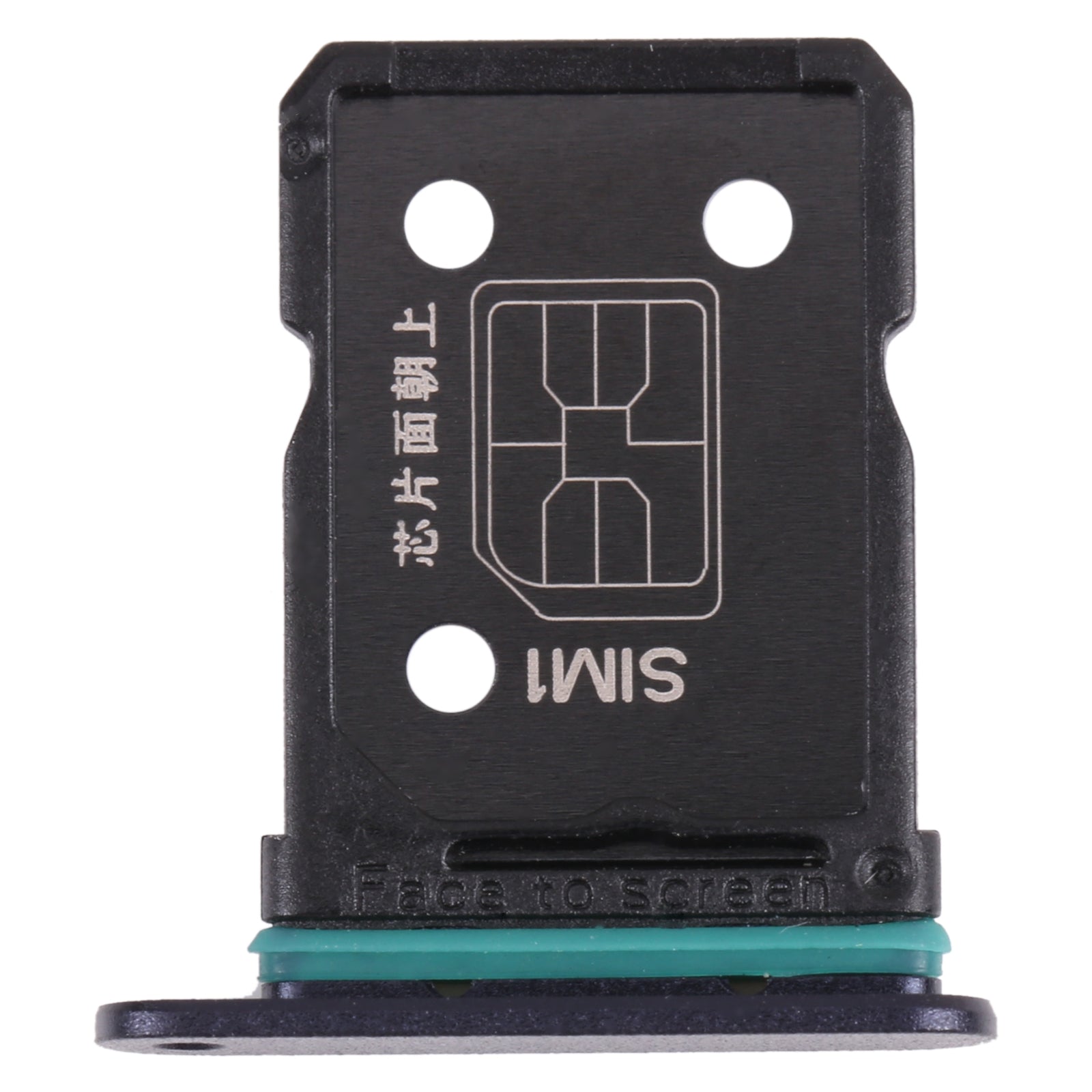 Micro SIM SIM Holder Tray for Oppo Reno 6 Z CPH2237 Black