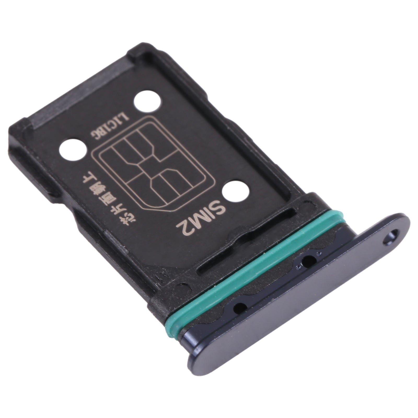 SIM Holder Tray Micro SIM Oppo Reno 5 Pro + 5G Black