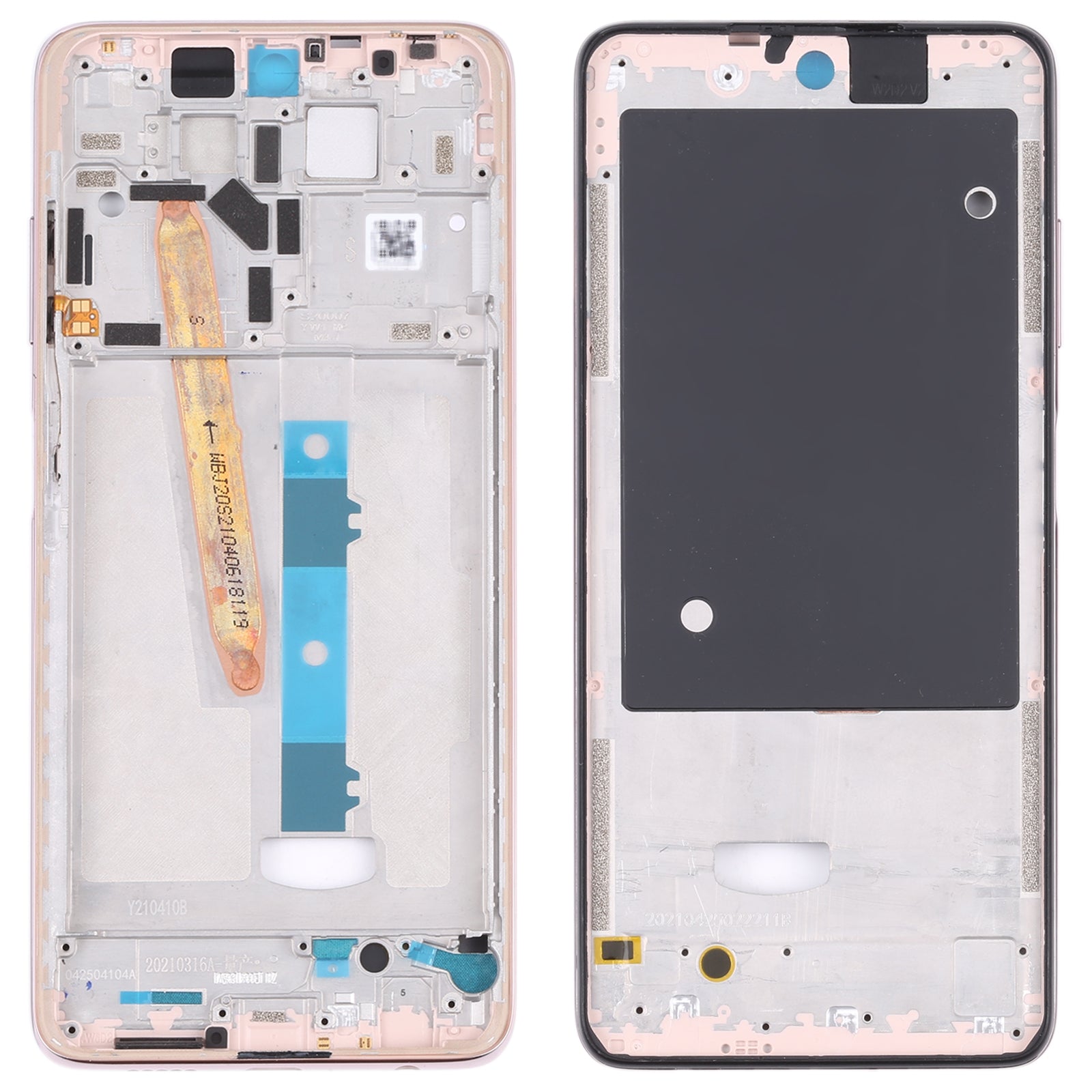 Chassis Back Housing Frame Xiaomi Poco X3 Pro Gold