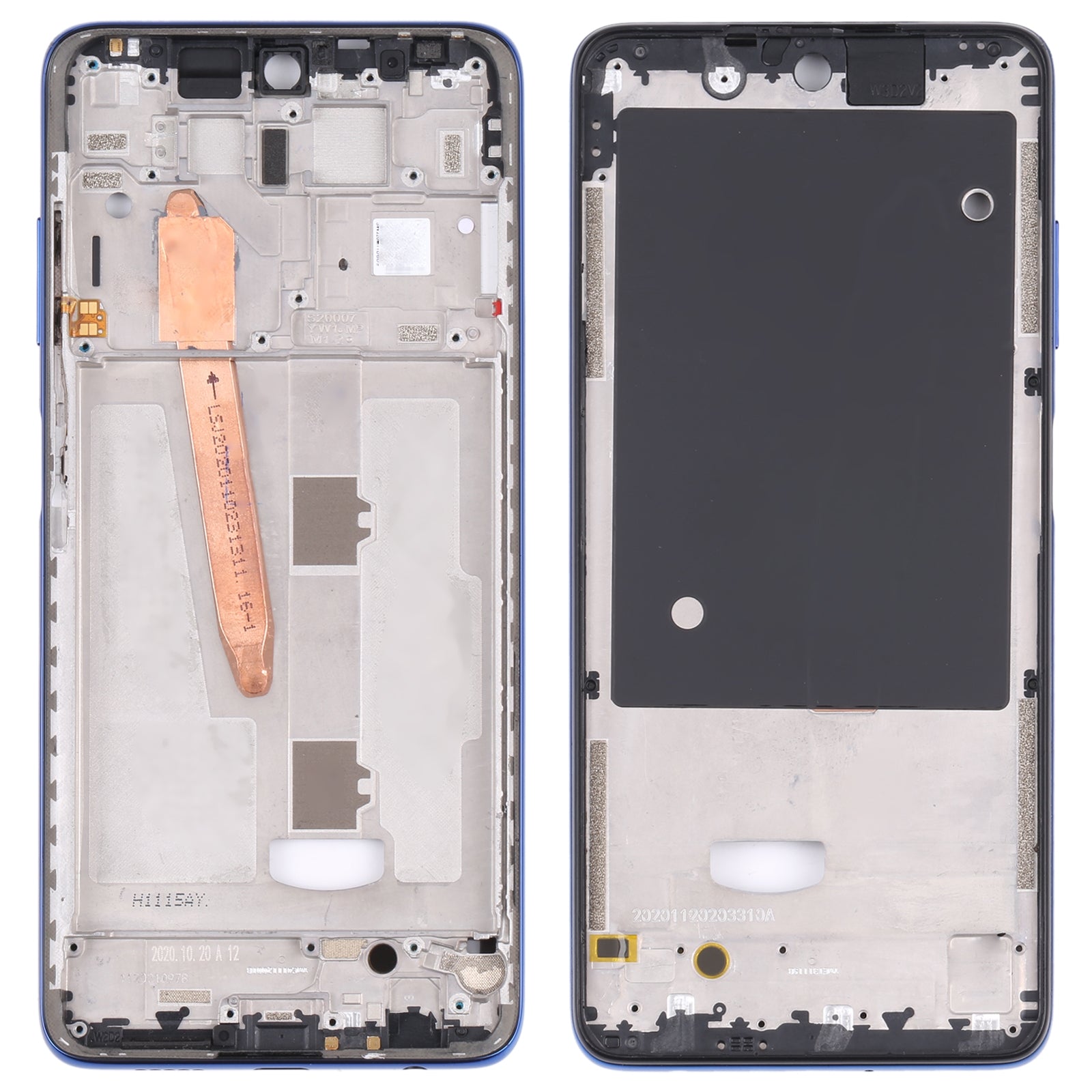 Chassis Back Housing Frame Xiaomi Poco X3 Pro Blue