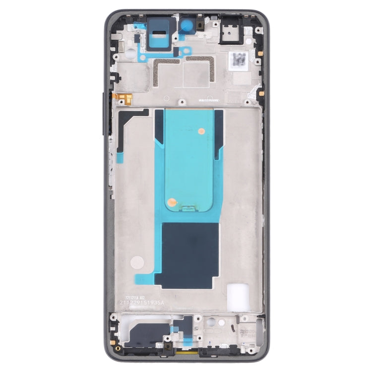 Original Front Case LCD Frame Bezel Plate For Xiaomi Redmi Note 11 Pro (China) 21091116C / Redmi Note 11 Pro+ 5G / 11i / 11i HyperCharge 5G 21091116UI (Black)