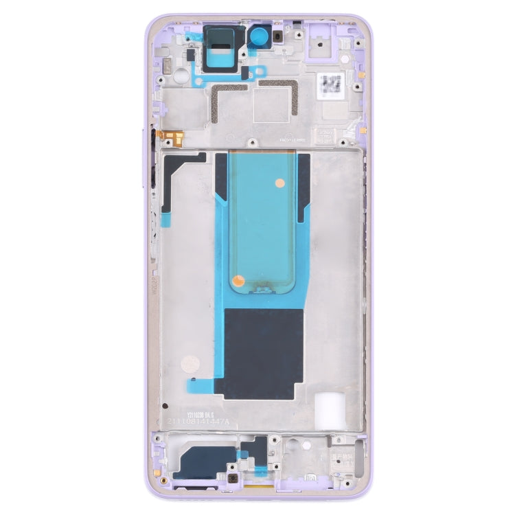 Original Front Housing LCD Frame Bezel Plate For Xiaomi Redmi Note 11 Pro (China) 21091116C / Redmi Note 11 Pro + 5G / 11i / 11i HyperCharge 5G 21091116UI (Purple)