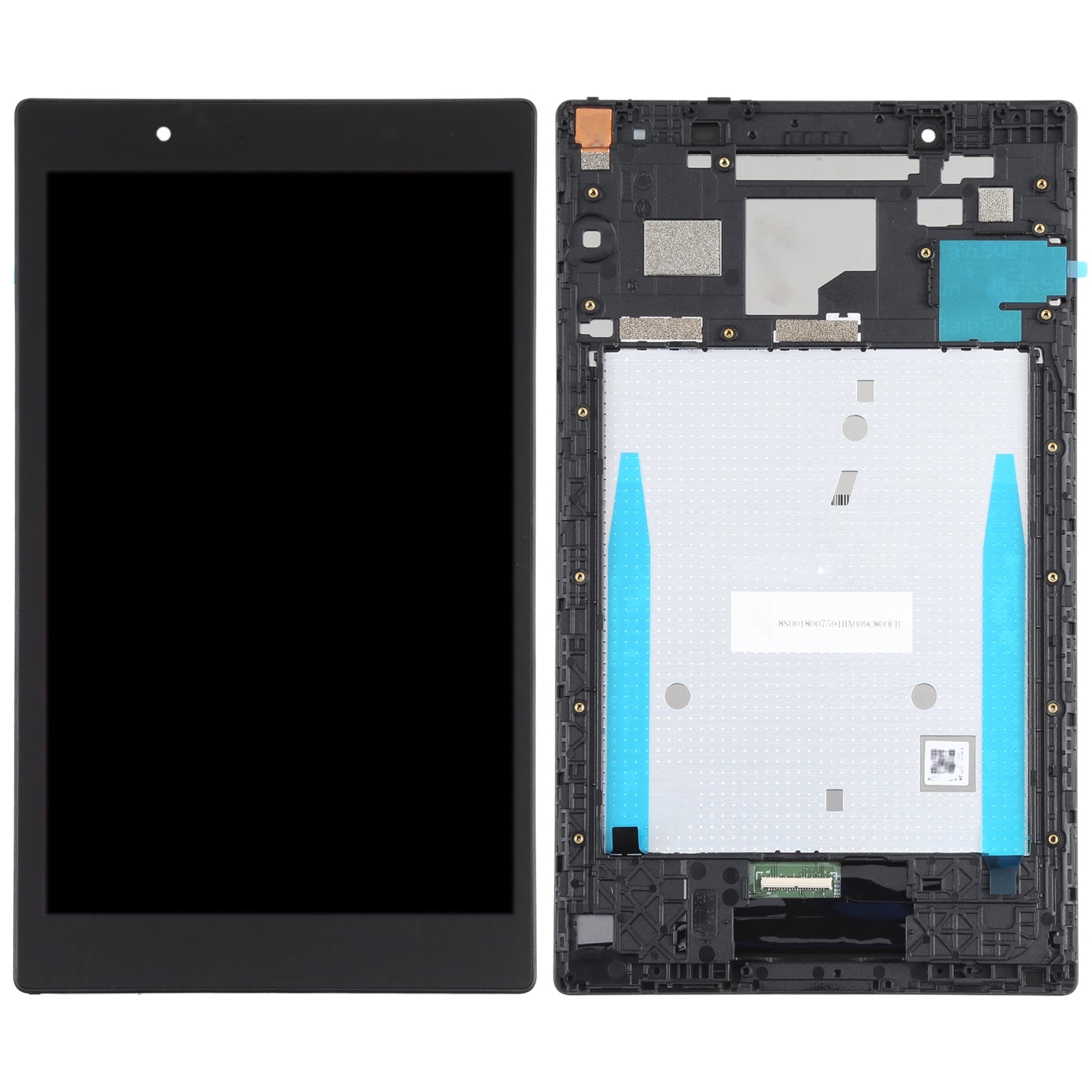Full Screen LCD + Touch + Frame Lenovo 4 (8) TB-8504 TB-8504X Black