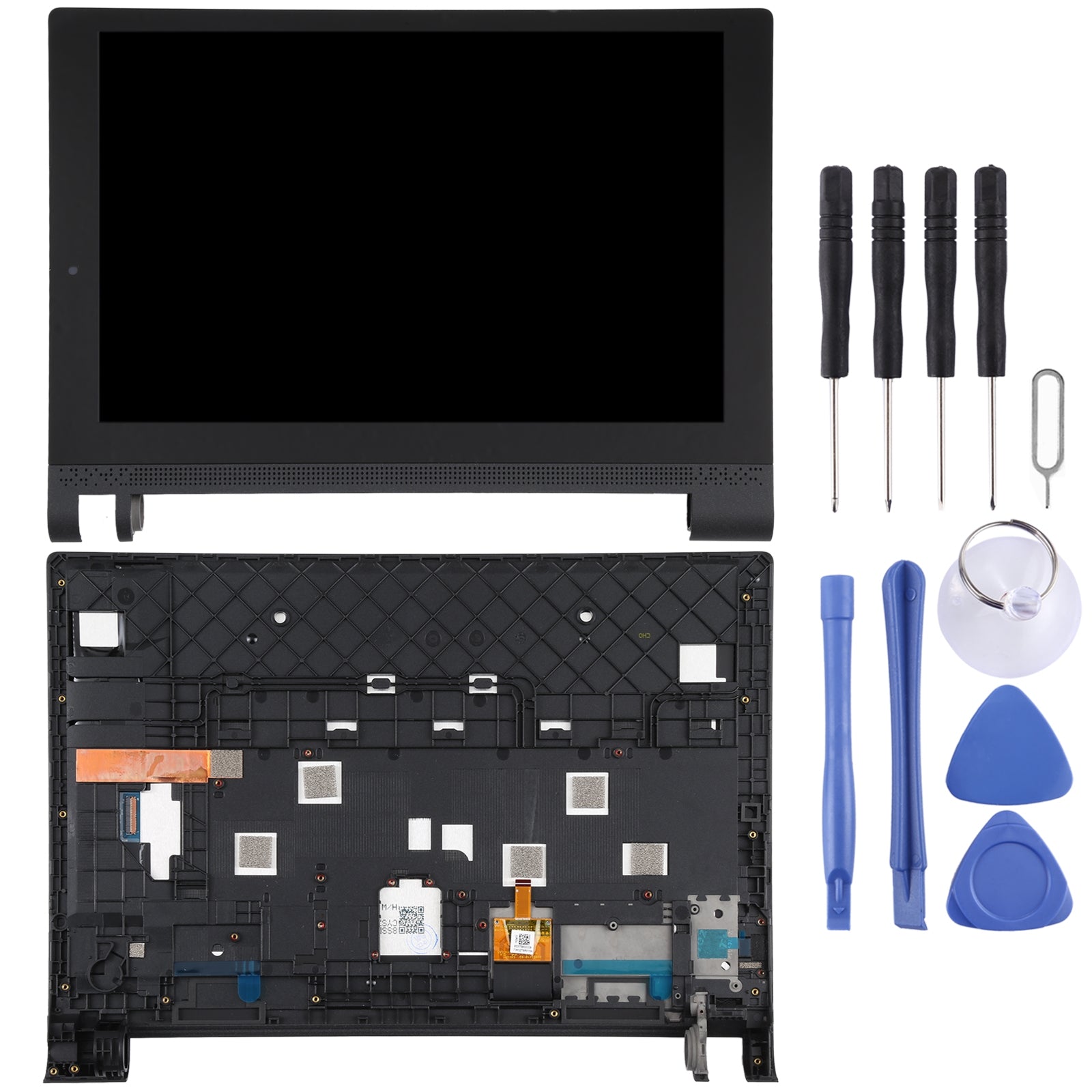 Ecran complet LCD + Tactile + Châssis Lenovo Yoga 3 10 YT3-X50 X50F X50M Noir