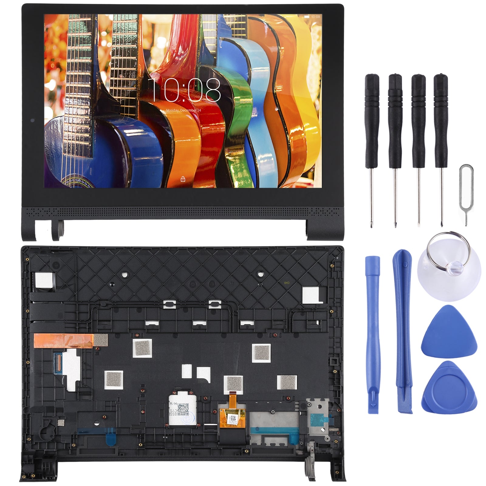 Ecran complet LCD + Tactile + Châssis Lenovo Yoga 3 10 YT3-X50 X50F X50M Noir