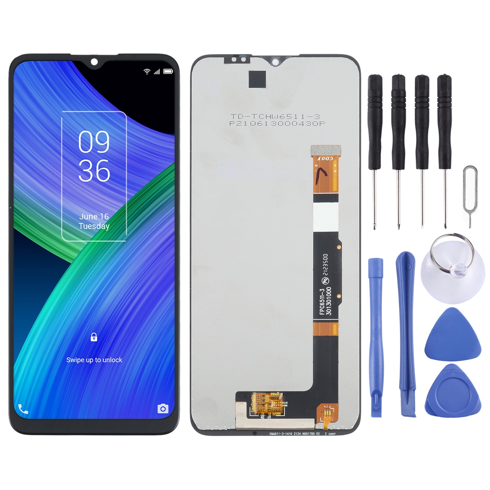 TFT Full Screen + Touch Digitizer TCL 20R 5G / 20 XE