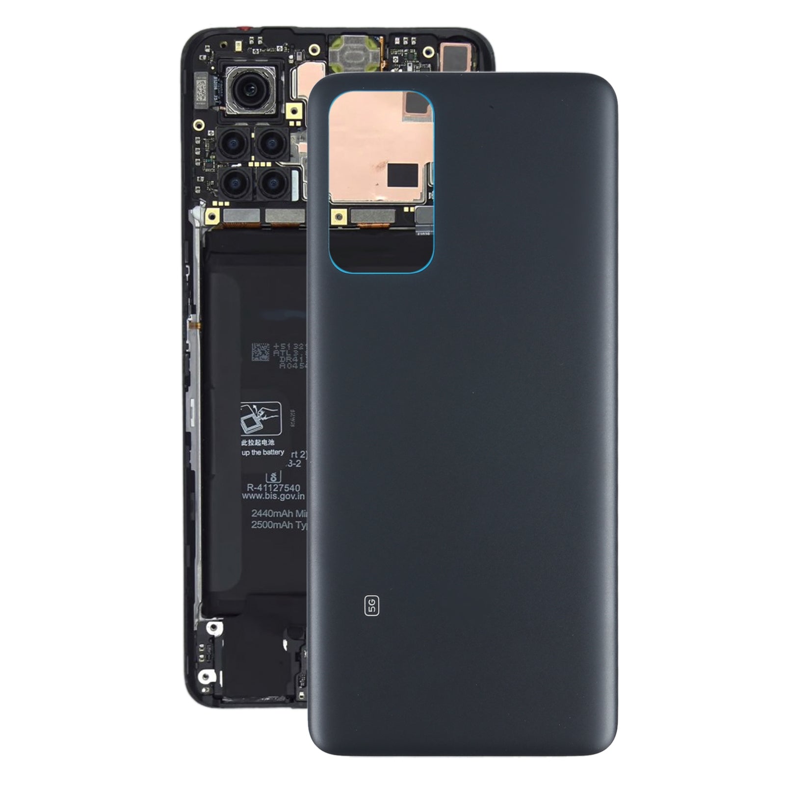 Battery Cover Back Cover Xiaomi Redmi Note 11 (China) Black