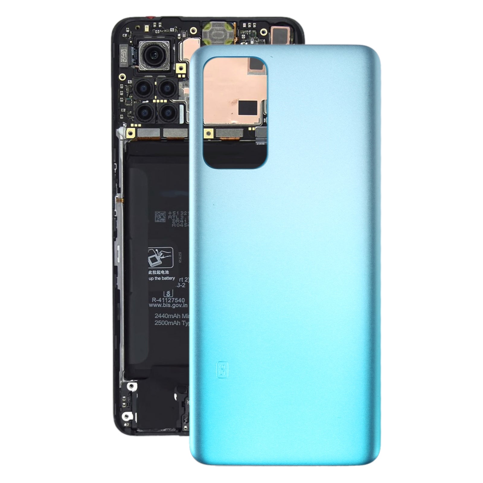 Cache Batterie Cache Arrière Xiaomi Redmi Note 11 (Chine) Vert