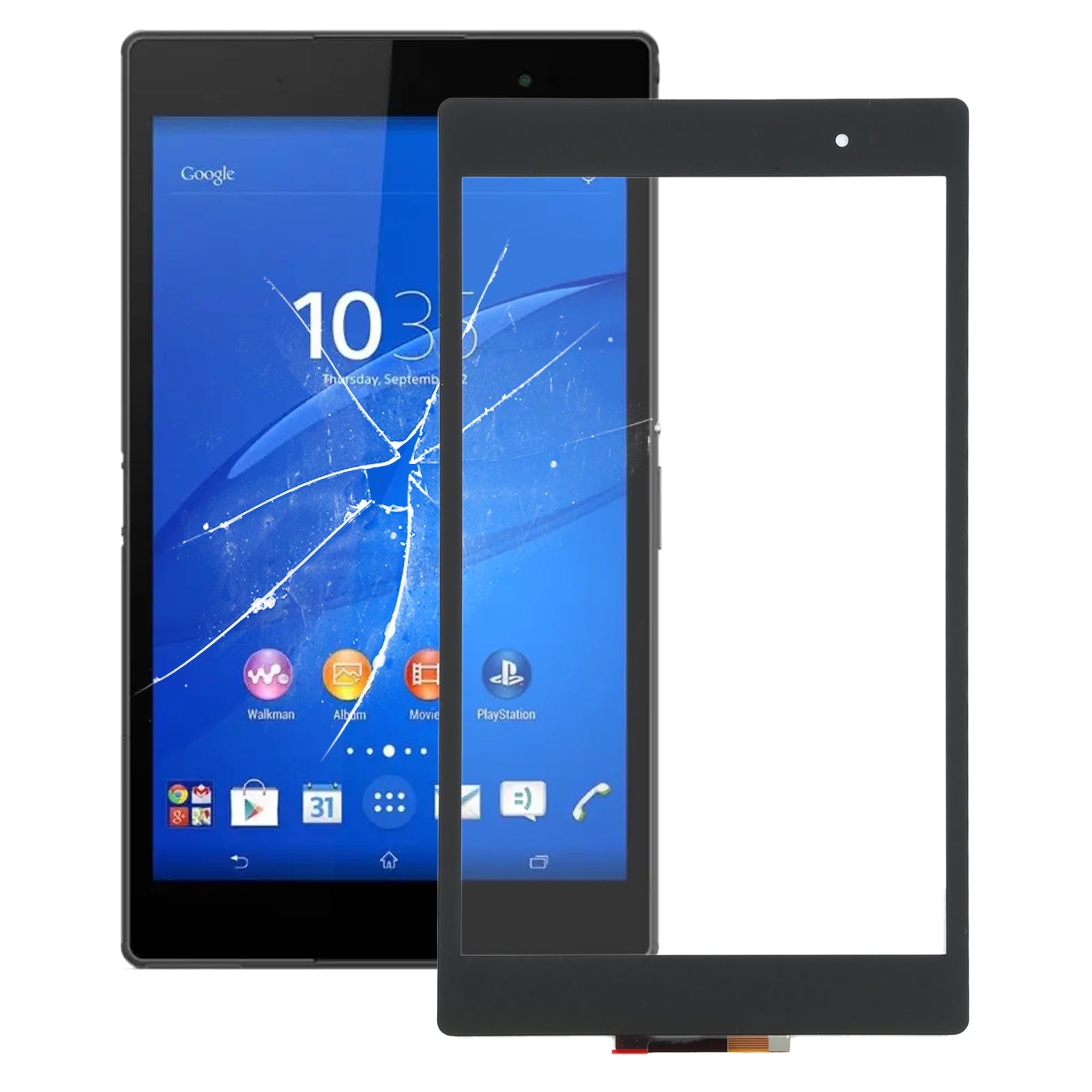 Touch Screen Digitizer Sony Xperia Z3 Tablet Compact Black