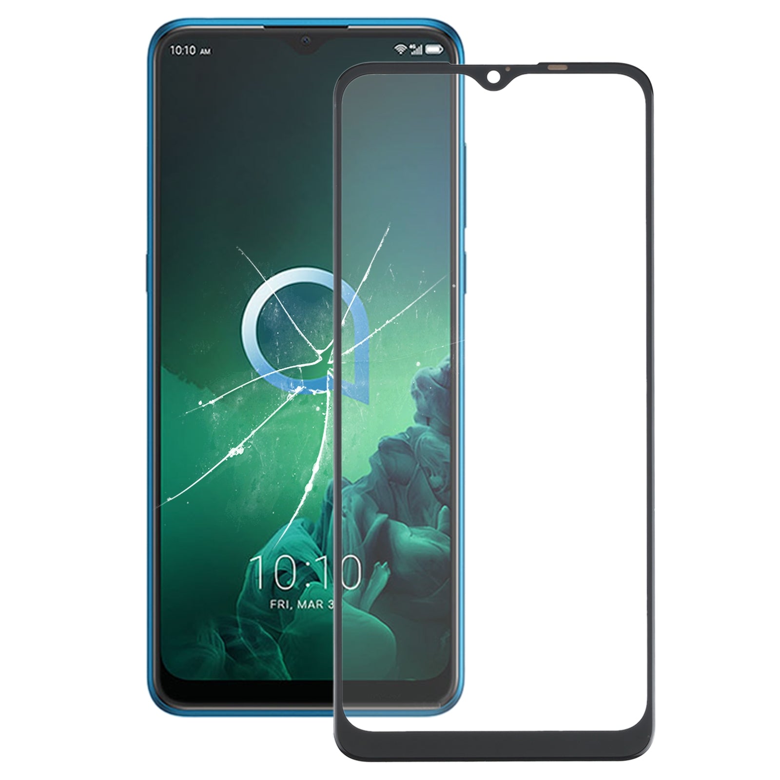 Outer Glass Front Screen Alcatel 3X (2019) 5048 5048U 5048Y
