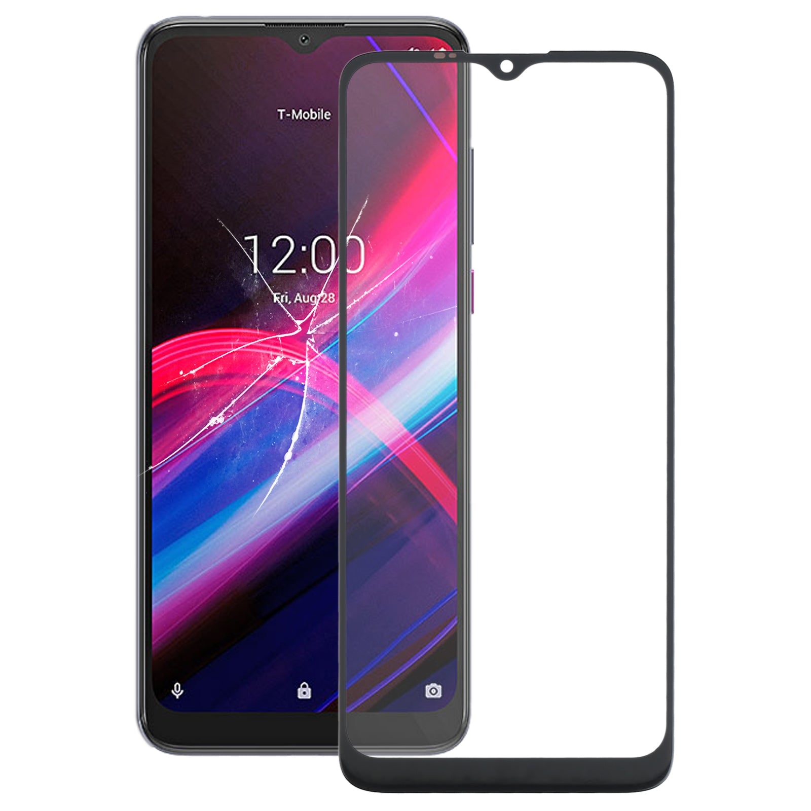 Outer Glass Front Screen T-Mobile Revvl 4+ 5062Z