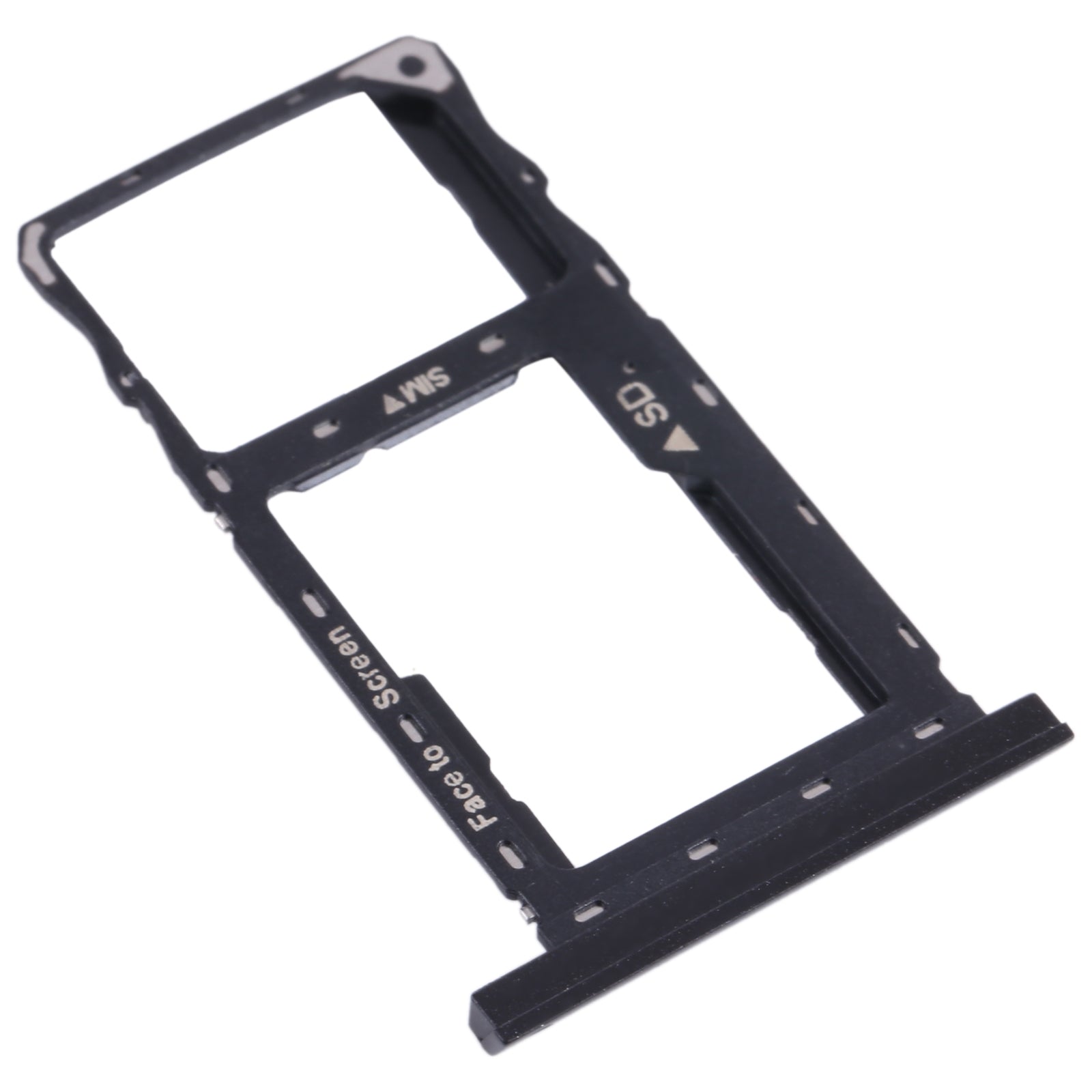 SIM Holder Tray Micro SIM / Micro SD Lenovo Tab M10 FHD REL X605LC X605 Black