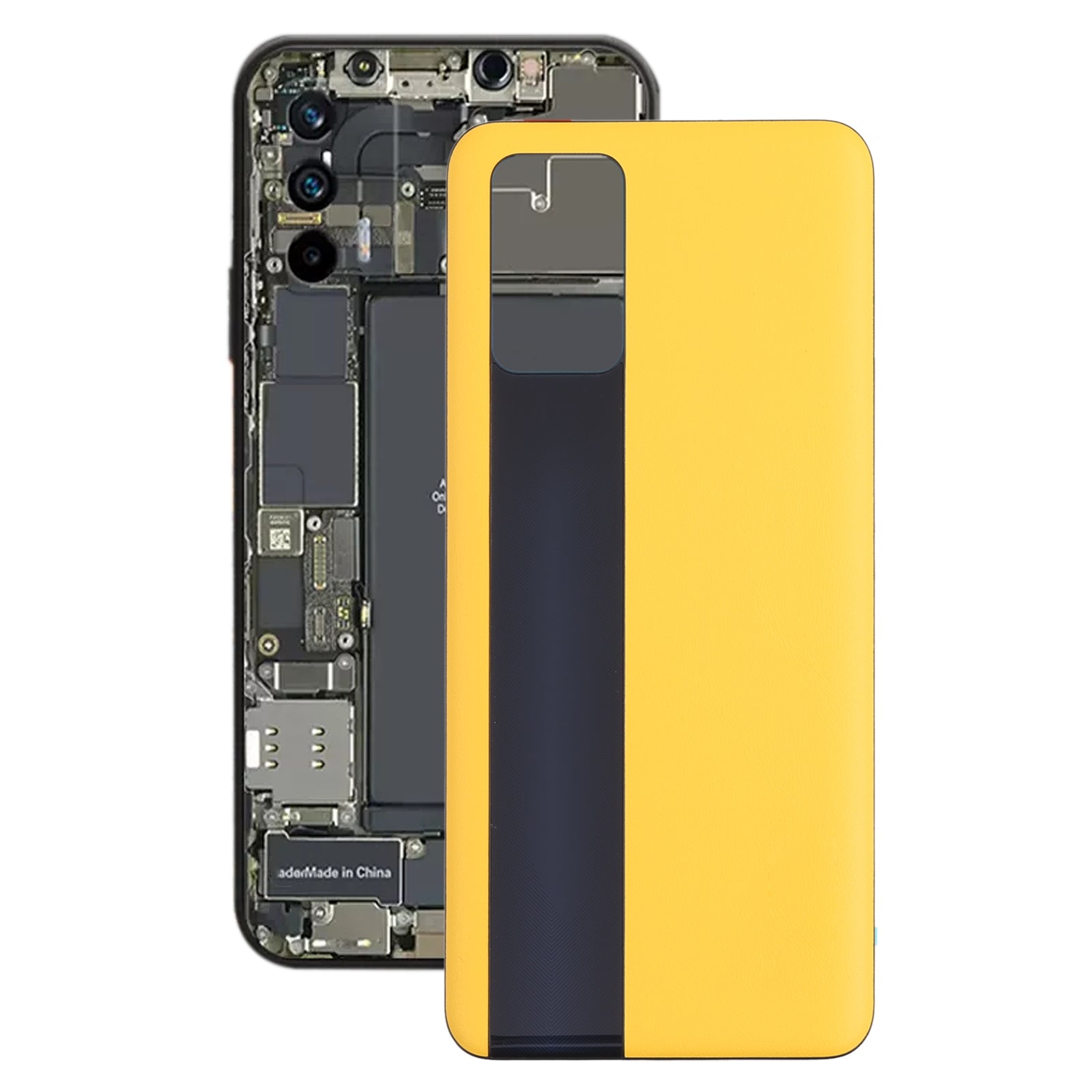 Battery Cover Back Cover Oppo Realme GT Yellow