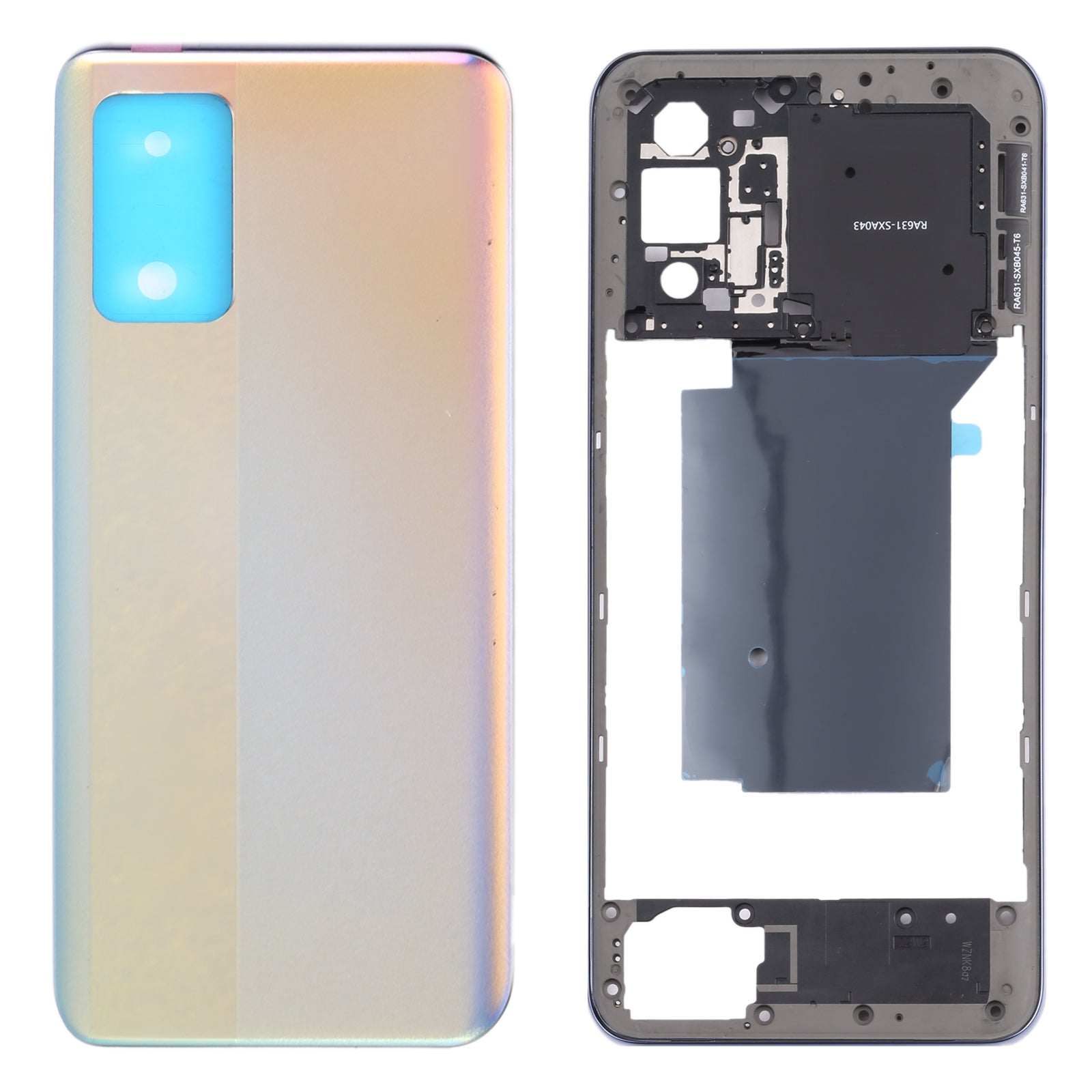 Chassis LCD Frame + Battery Cover Oppo Realme GT Neo RMX3031 Silver