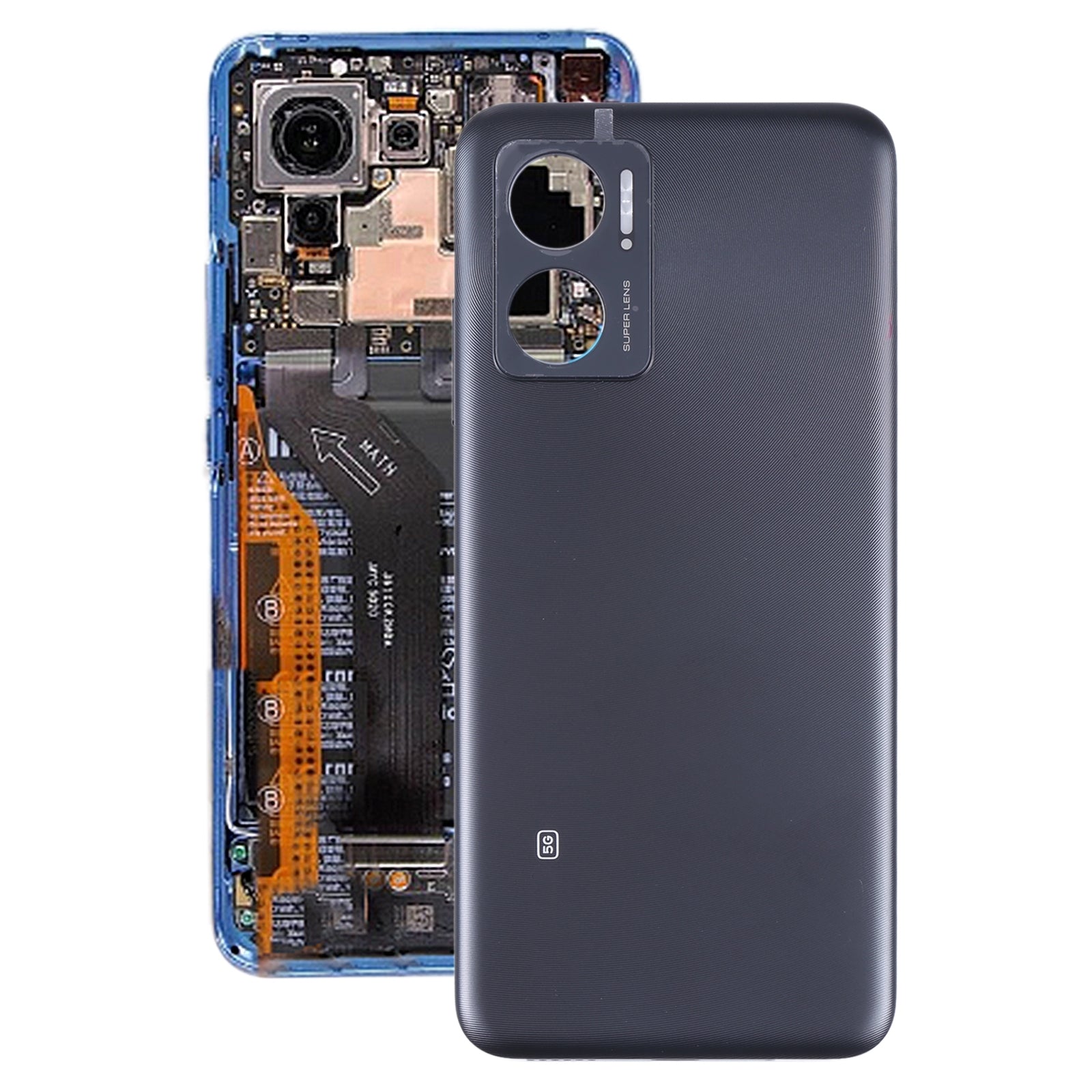 Tapa Bateria Back Cover Xiaomi Redmi Note 11E Gris