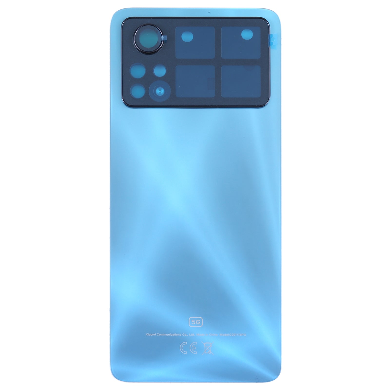 Cache Batterie Cache Arrière Xiaomi Poco X4 Pro 5G Bleu