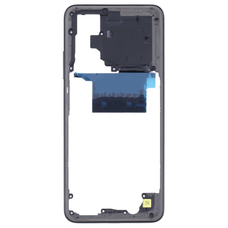 Original Middle Frame Bezel Plate for Xiaomi Poco M4 Pro 4G MZB0B5Vin (Black)