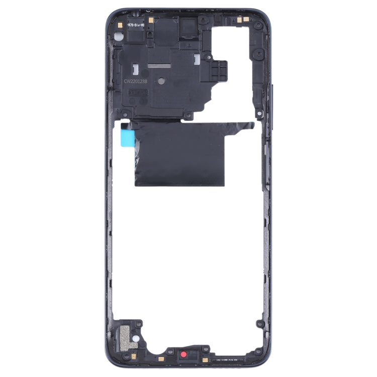 Placa de Bisel de Marco Medio Original Para Xiaomi Poco M4 Pro 4G MZB0B5Vin (Negro)