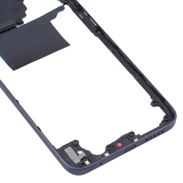 Placa de Bisel de Marco Medio Original Para Xiaomi Poco M4 Pro 4G MZB0B5Vin (Negro)